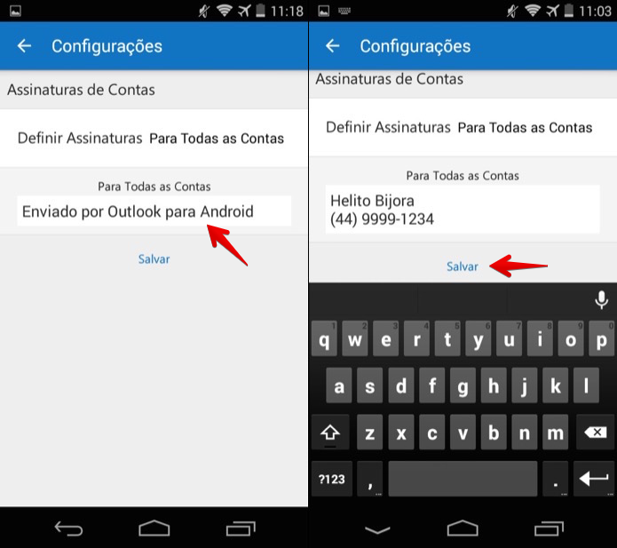 Como Mudar A Assinatura Do Outlook No Ios Android E Windows Phone Dicas E Tutoriais Techtudo 8075
