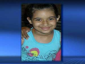 Raynara Jamily dos Santos Raimundo, de 9 anos, morreu após ser atropelada por criminosos durante fuga em Piracicaba (SP) (Foto: Reprodução EPTV)
