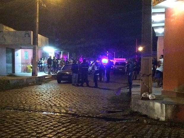 Crime aconteceu no Bairro Potengi (Foto: Kléber Teixeira/Inter TV Cabugi)