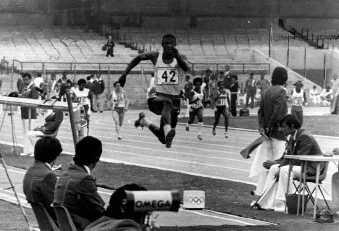 João Carlos de Oliveira, o João do Pulo Pan-americanos de 1975 (Foto: Claudine Petroli / Agência Estado) João Carlos de Oliveira, o João do Pulo Pan-americanos de 1975 (Foto: Claudine Petroli / Agência Estado)