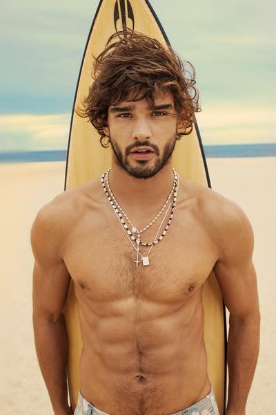 Marlon Teixeira foi clicado para nova campanha em Portugal (Foto: André Passos)