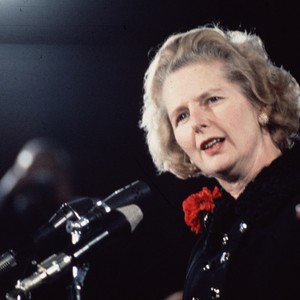 Margaret Thatcher em 1975, quando assumiu a liderança do Partido Conservador  (Foto: Getty Images)