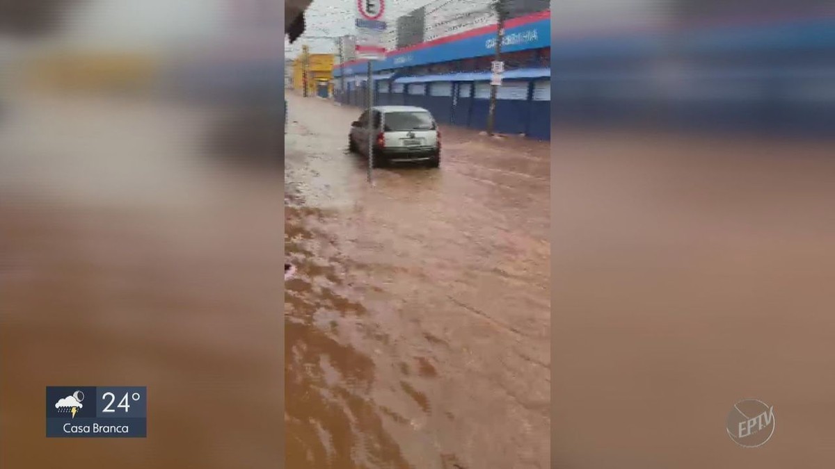 V Deo Chuva Forte Em S O Carlos Causa Alagamentos E Interdita