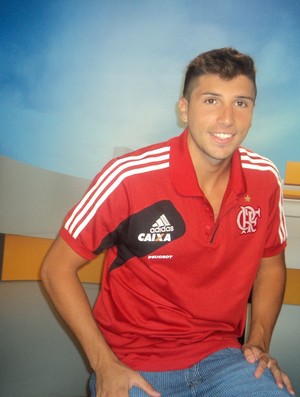 Lucas Mugni - Flamengo (Foto: Luiz Carlos Ferreira)