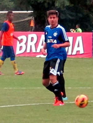 Matheus Flamengo treino (Foto: Fabio Leme)