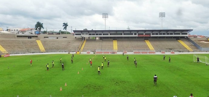 Capivariano treino Paulistão (Foto: Divulgação / Capivariano FC)
