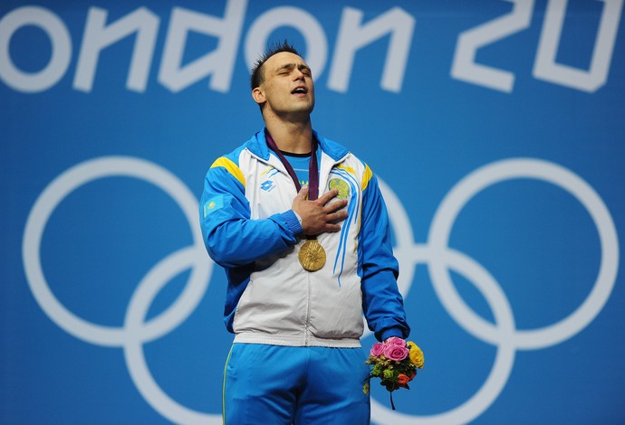Ilya Ilyin doping campeão olímpico levantamento de peso londres 2012 (Foto: Getty Images)