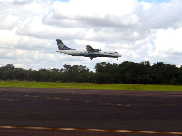 Aeroporto de Araraquara retomou voos comerciais nesta quinta-feira (12) (Foto: Felipe Turioni/G1)