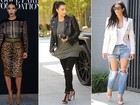 Veja sugestões de peças para copiar os looks de Kim Kardashian