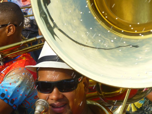 Ellen Davies preferiu flagrar a alegria do carnaval carioca (Foto: Ellen Davies/ Arquivo pessoal)