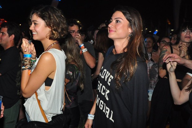 Shopie Charlotte e Thaila Ayala (Foto: Roberto Teixeira/EGO)