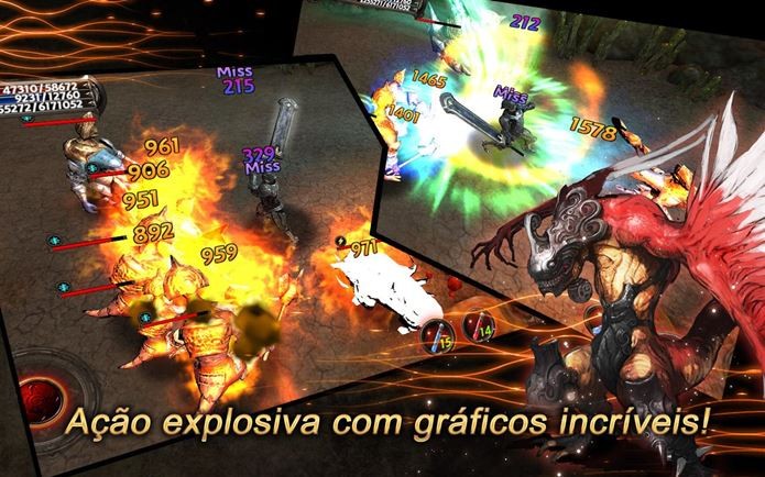 MMORPG para Android que mais parece um jogo de ação (Foto: Divulgação)