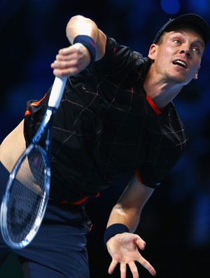 Tomas Berdych, tênis finals (Foto: Getty Images)