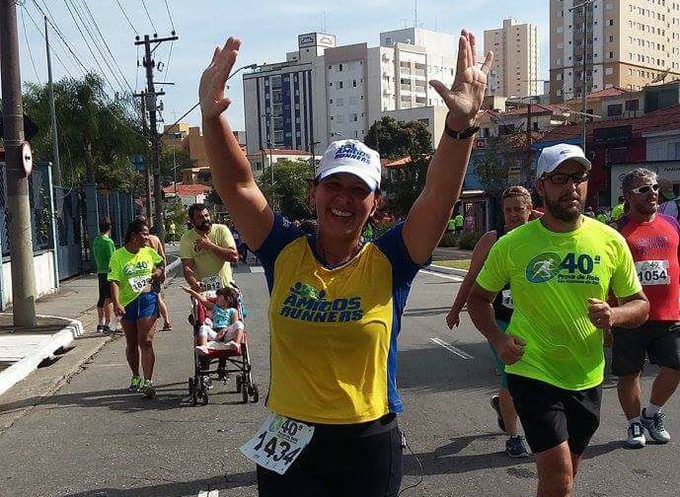 Daniela Guerato, professora e corredora, vem a Fortaleza especialmente para a disputa da Pé na Carreira (Foto: Arquivo Pessoal)