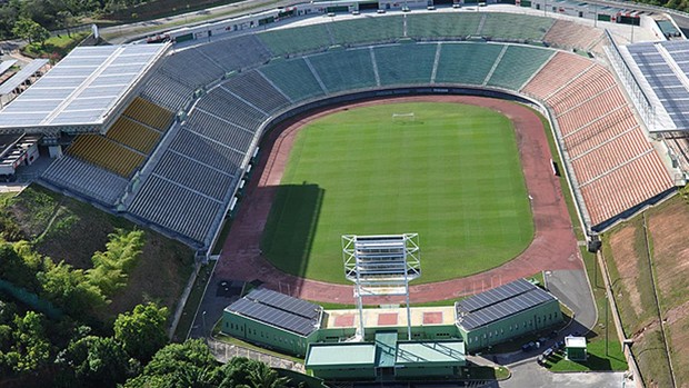 Estádio pituaçu (Foto: Eric Miranda / Globoesporte.com)