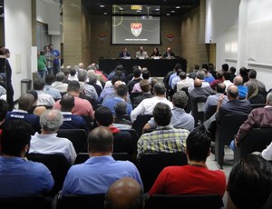 Conselho técnico Segundona (Foto: Eduardo Nunes / FPF, Divulgação)