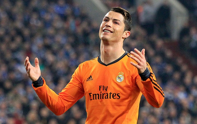 Cristiano Ronaldo Schalke 04 x Real Madrid (Foto: AP)