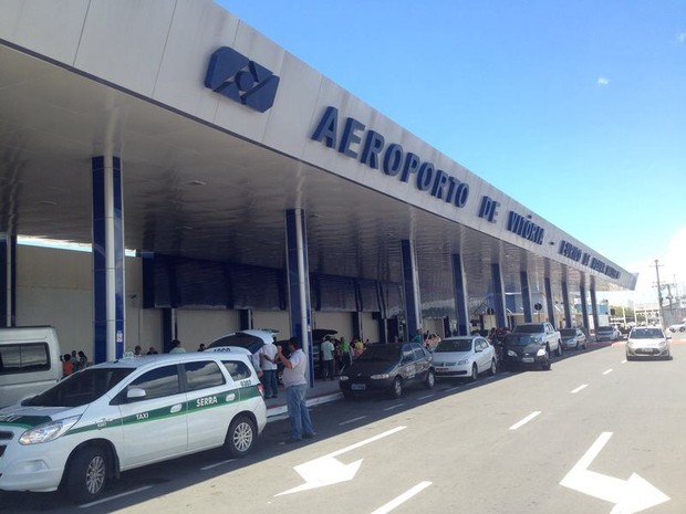 Aeroporto de Vitória (Foto: Leandro Tedesco/ TV Gazeta)