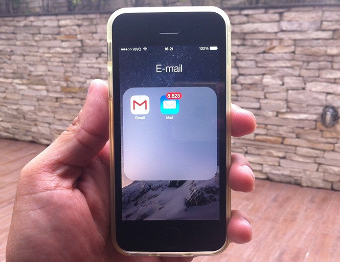 Como criar novas caixas de e-mail ao Mail do iOS 8? (Foto: Marvin Costa/TechTudo)