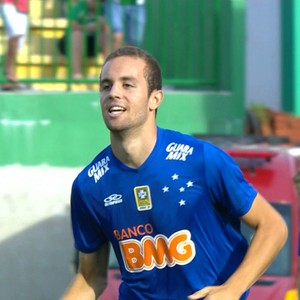 Hugo Ragelli, atacante do Cruzeiro (Foto: Reprodução \TV Globo Minas)
