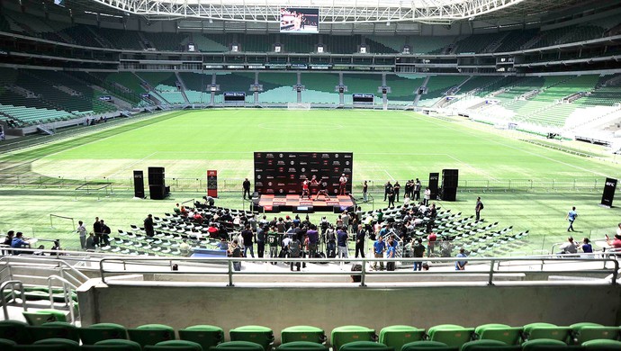Treino UFC Arena Palmeiras (Foto: Marcos Ribolli)