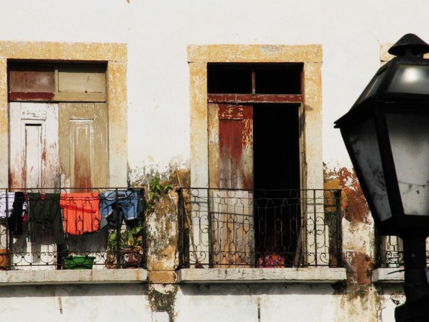 Fachada de casarão, no Centro Histórico de São luís, MA (Foto: Biaman Prado/ O Estado)