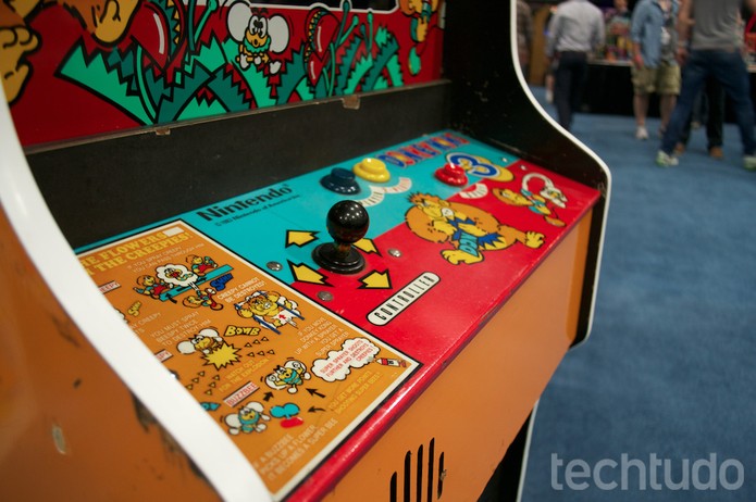 Games para Arcade também podiam ser jogados na E3 2014 (Foto: Monique Mansur/ TechTudo) Games para Arcade também podiam ser jogados na E3 2014 (Foto: Monique Mansur/ TechTudo)