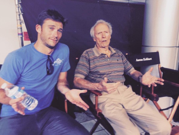 Scott e Clint Eastwood (Foto: Instagram)