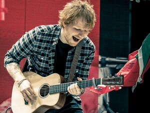 31/05 - Ed Sheeran durante show no Rock in Rio Lisboa  (Foto: Divulgação/Rock in Rio Lisboa)