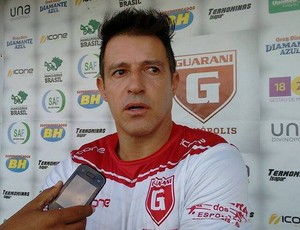 Ramon Menezes, técnico do Guarani-MG (Foto: Ricardo Welbert)