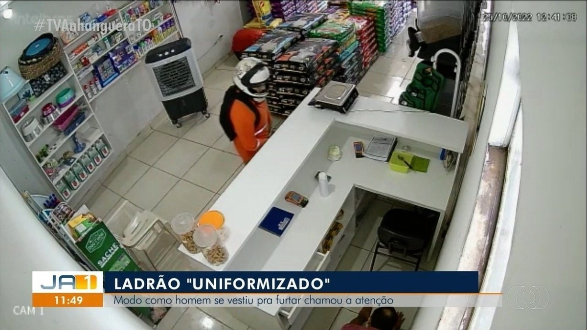 Suspeito de assaltos em Araguaína é preso joias de ouro e uniforme