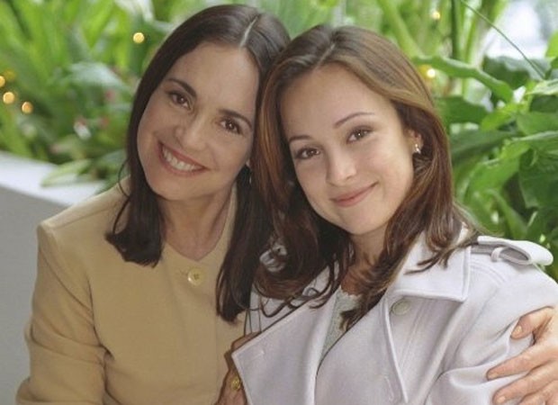 1997: Regina Duarte interpretou Helena em Por Amor e contracenou com a filha Gabriela Duarte. Elas faziam papéis de mãe e filha na ficção (Foto: Divulgação/TV Globo)