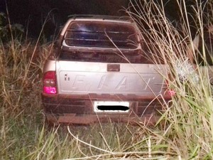 Roubo a fazenda em Uberlândia (Foto: Polícia Militar/Divulgação)