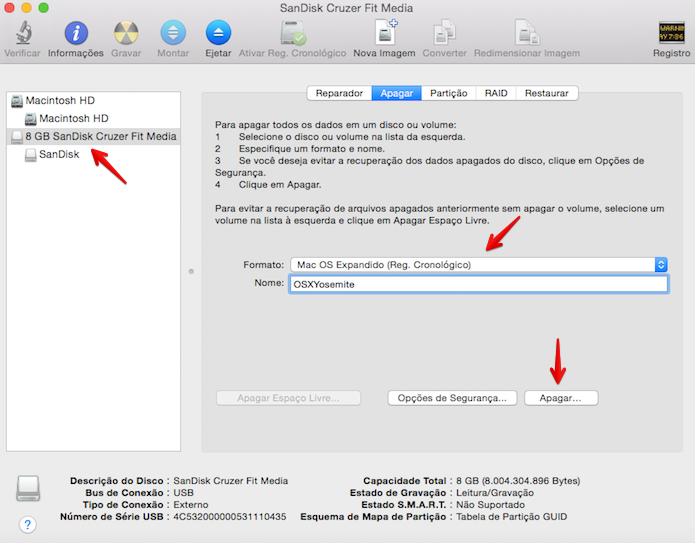 Como instalar o OS X Yosemite pelo pen drive | Dicas e ...