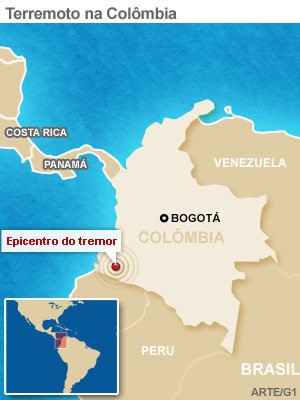 mapa terremoto colombia 9/2 (Foto: 1)