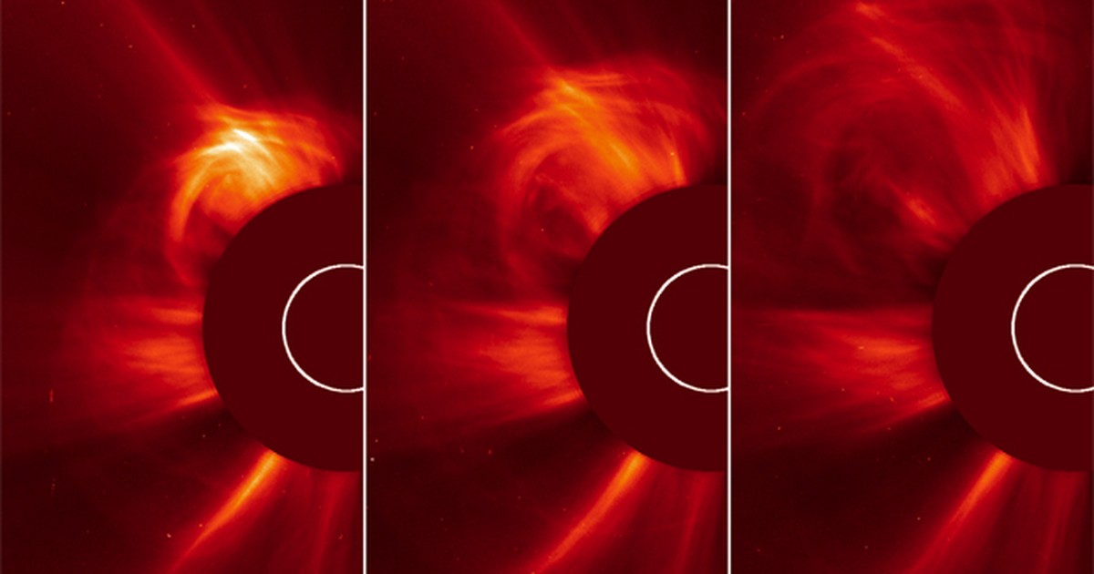 G Erup O Solar Pode Ter Enviado Bilh Es De Part Culas Terra Diz