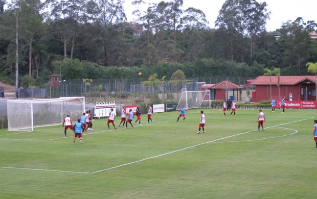 São Paulo treino (Foto: Carlos Augusto Ferrari)
