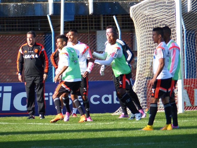 treino Flamengo  (Foto: Cahê Mota)