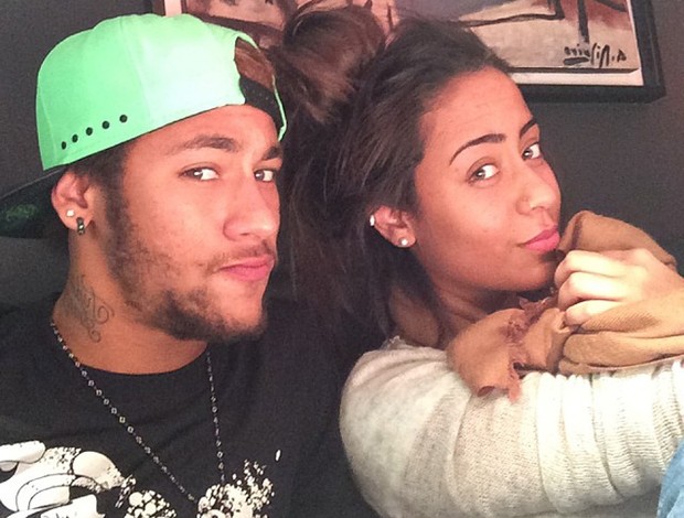 Neymar e irmã (Foto: Reprodução/Instagram)