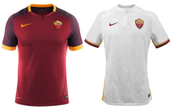 Camisas Champions Roma