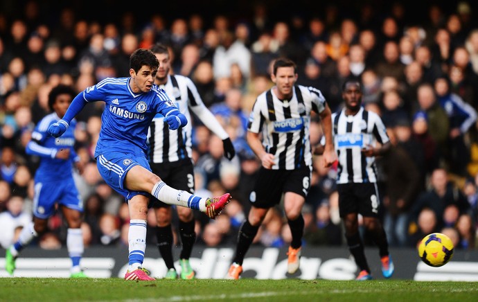 oscar, Chelsea x Newcastle (Foto: Getty Images)