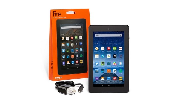 Tablet Fire, da Amazon, custa US$ 50 e vem em saco de papelão (Foto: Divulgação)