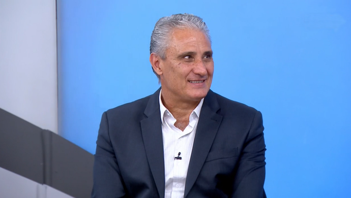 Tite, técnico da seleção brasileira no Bem, Amigos! (Foto: Reprodução SporTV)