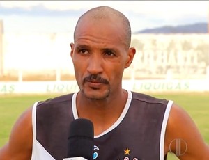 Márcio Costa - zagueiro do Corintians-RN (Foto: Reprodução/Inter TV Cabugi)