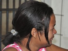 Mãe se arrepende e confessa crime (Foto: Hugo Santos/Site: Radar 64)