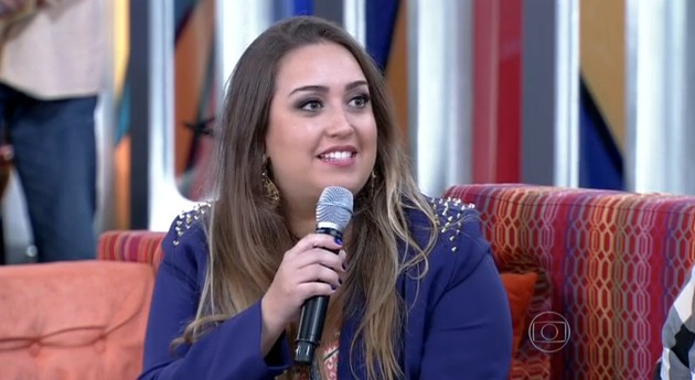 Vivian Lemos no Programa Encontro com Fátima Bernardes (Foto: Reprodução/TV Globo)