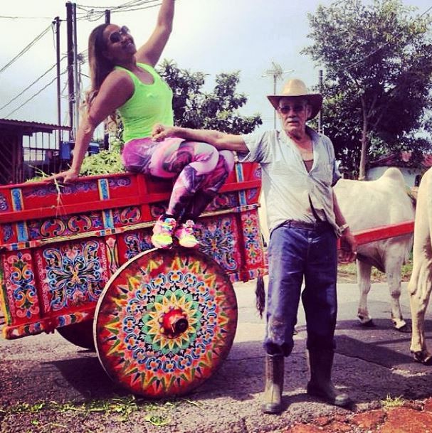 Gaby Amarantos na Costa Rica (Foto: Instagram/Reprodução)