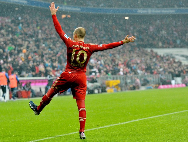 Robben gol Bayern de Munique Hamburgo (Foto: AFP)