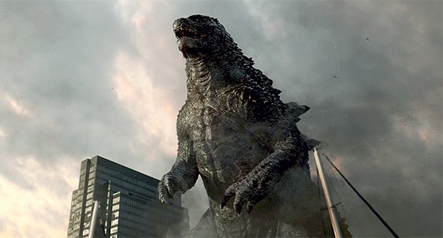MOMENTO DO BEM Godzilla destrói mais uma cidade. Ele mata, mas é apenas uma ferramenta da natureza em defesa do planeta (Foto: divulgação)