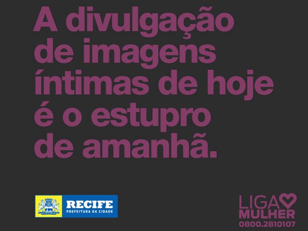 G1 Prefeitura Do Recife Lança Campanha Contra Machismo Nas Redes